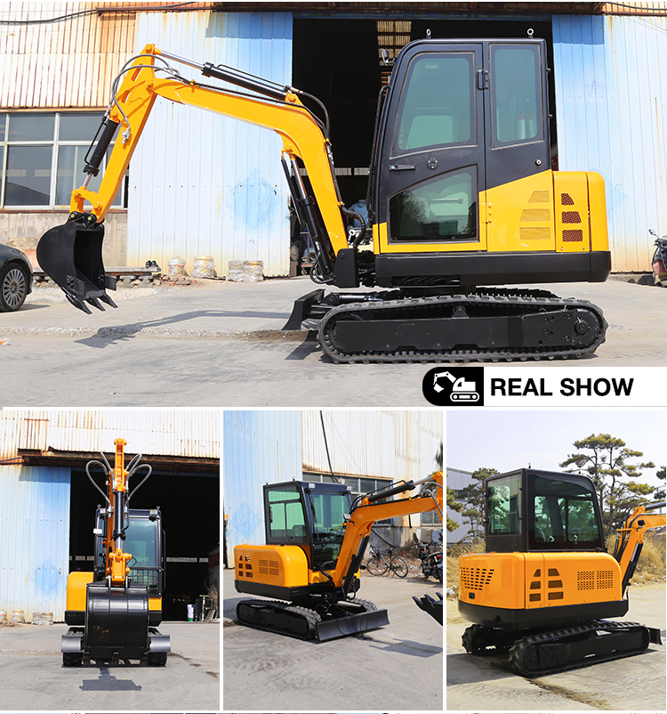 3 0ton Multi Function Small Crawler Digger Bucket Small Excavator