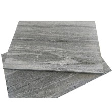 Samistone Natural Stone Silver Grey Nero Santiago Granite Floor Tiles