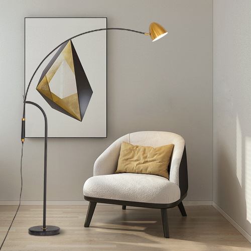 LEDER Golden Bright Standing Lamp