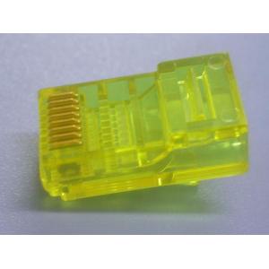 Conector macho colorido RJ45