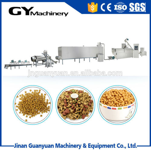 High nutrition pet food production line/cat dog food machine