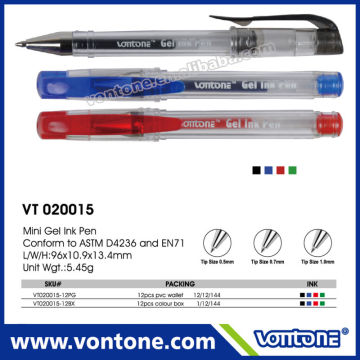 mini gel ink pen