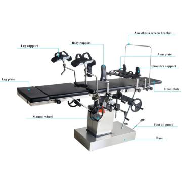 Table d&#39;opération manuelle avec fonctions multiples