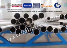 CDM Titanium seamless tube, Titanium tube, Titanium pipe, Titanium  tubing, Titanium alloy tube