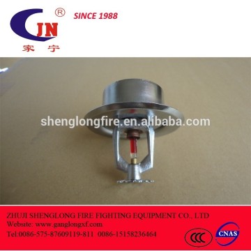 Chromed fire sprinkler plate