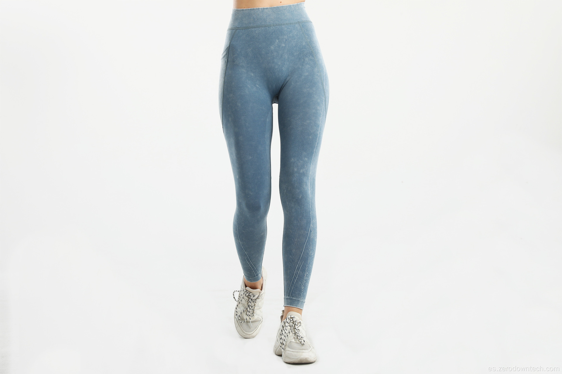 Pantalón de yoga sin costuras con levantamiento de cadera y cintura alta súper suave para mujer