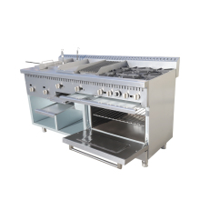 4 Burner Gas Range Stove with Oven - Standing Cooker Stove