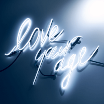love your age neon sign