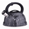 Popolare teakettle in marmo fischia in acciaio inossidabile.