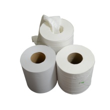 Toallas de papel de extracción central 6 rollos por cartón