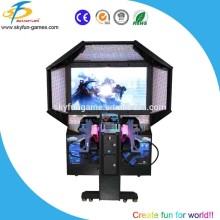 Coin operated shooting game machine war simulator for boys