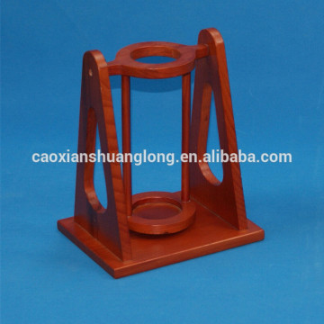 wooden frame hourglass sand timer