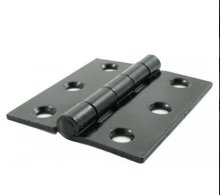 Traditional Black Butt Hinges 3"
