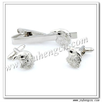 Novelty Eagle Cufflink Tie Clip Set,Cool Tie Clip