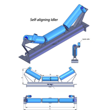 Belt Conveyor Self-aligning Idler Spare Parts