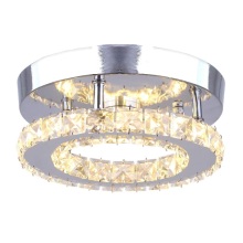 Modern Crystal Square Raindrop Chandelier LED Ceiling Light