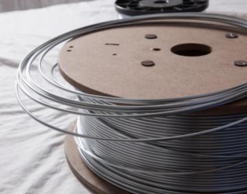 Zinc wire for shot blasting