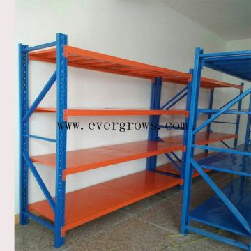 Industrial warehouse rack use medium duty scale longspan shelving