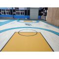 Voleibol de gimnasio Baloncesto de bádminton Mat de espuma PVC Sport Sport Pisos de plástico en rollo