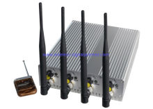 ??? ???? 10 Watt Desktop Gps Wifi Jammer / Cell Phone Signal Jammer With Remote Control Tg-101b-pro