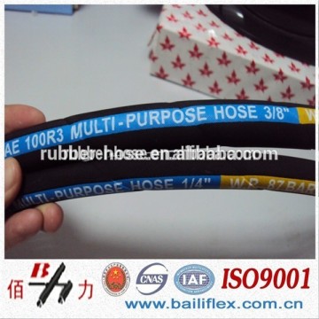 SAE R3 Fibre Braided Hydraulic Hose