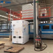 Laser cutting plasma cutting dust collector welding station