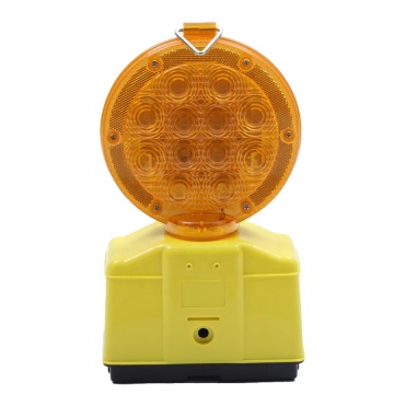 Portable Road Safety Flash Solar Warning Light LED Traffic Light