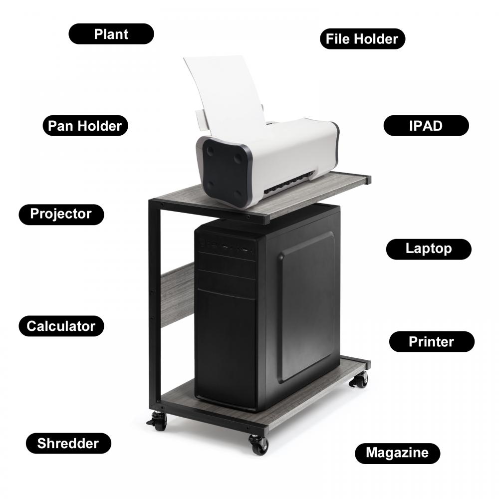 Multifunctional Computer Holder With Wheels