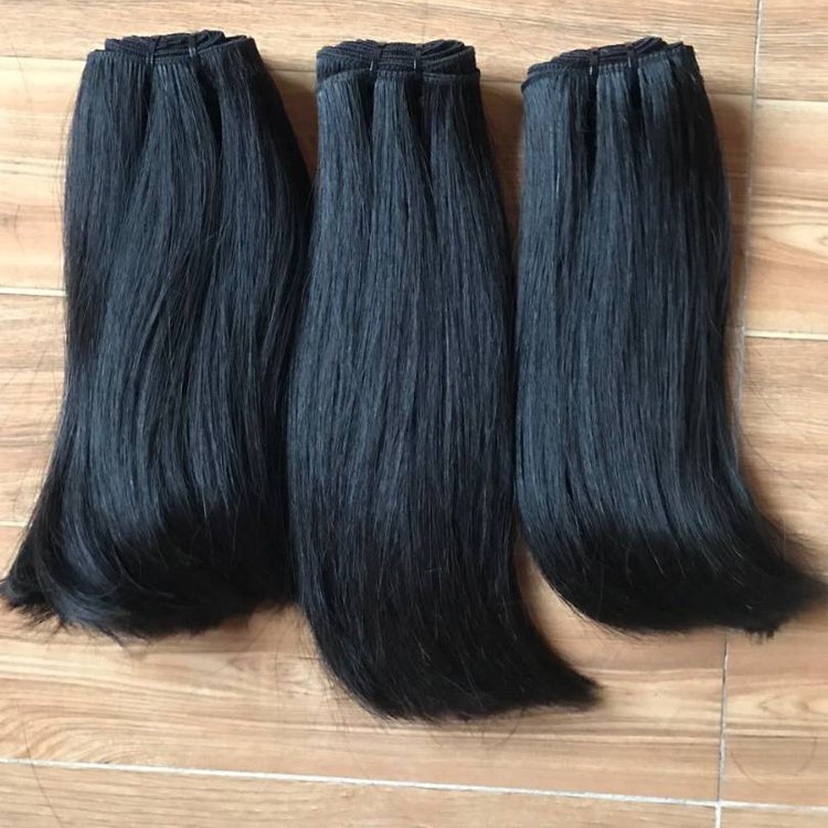 Wholesale Raw Virgin Funmi Super Double Drawn Bone Straight Human Hair Extensions Closures Frontals, Cuticle Aligned Hair Bundle