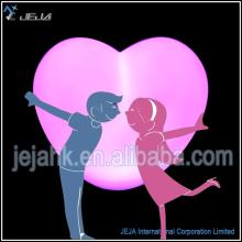 Flameless Plastic Heart LED Party Waterproof Heart Wedding Light