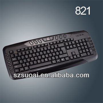 Hot Selling Wired multimedia Keyboard for laptops