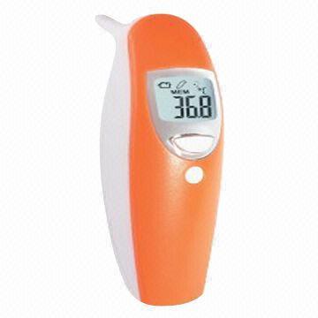 Ear Infrared Thermometer, Used for Measuring Body Temperature with Low-battery Indicator