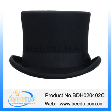 Traditional black magician trick top hat