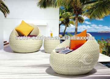 leisure outdoor garden rattan table and chairs furniture made in China