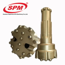 SPM350 140mm High Pressure DHD 350 DTH Hammer for Coal Mine Drill Rock Bit Tungsten Carbide Button DTH Hammer Bit