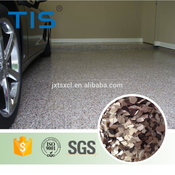 Stone epoxy granite flakes floor paint vinyl chips