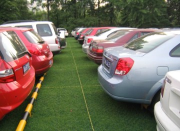 Plastic Parking Grass Grid LY11