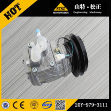 Excavator accessories PC200-6 compressor 20Y-979-3111