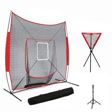 High Quality Baseball Practice Kit: Net, Ball Caddy, and Batting Tee Set