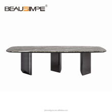 Luxury Italian Marble Dining Table Set