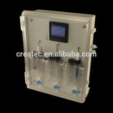 Industrial online free chlorine and CLO2 meter