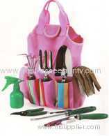 Colourful Garden Tools Kit For Children With Apron 