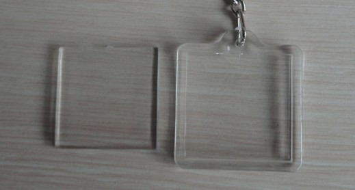 Wholesale Custom Transparent Acrylic Keychain High-quality Creative Advertisement Gift Keychain