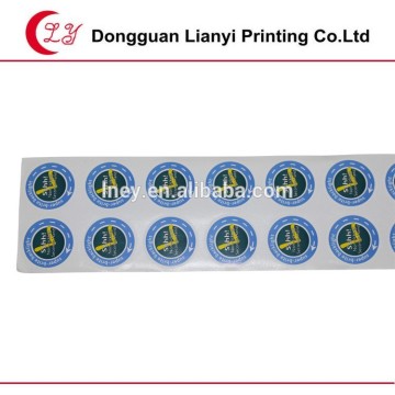 Eco-friendly paper adhesive sticker with printing