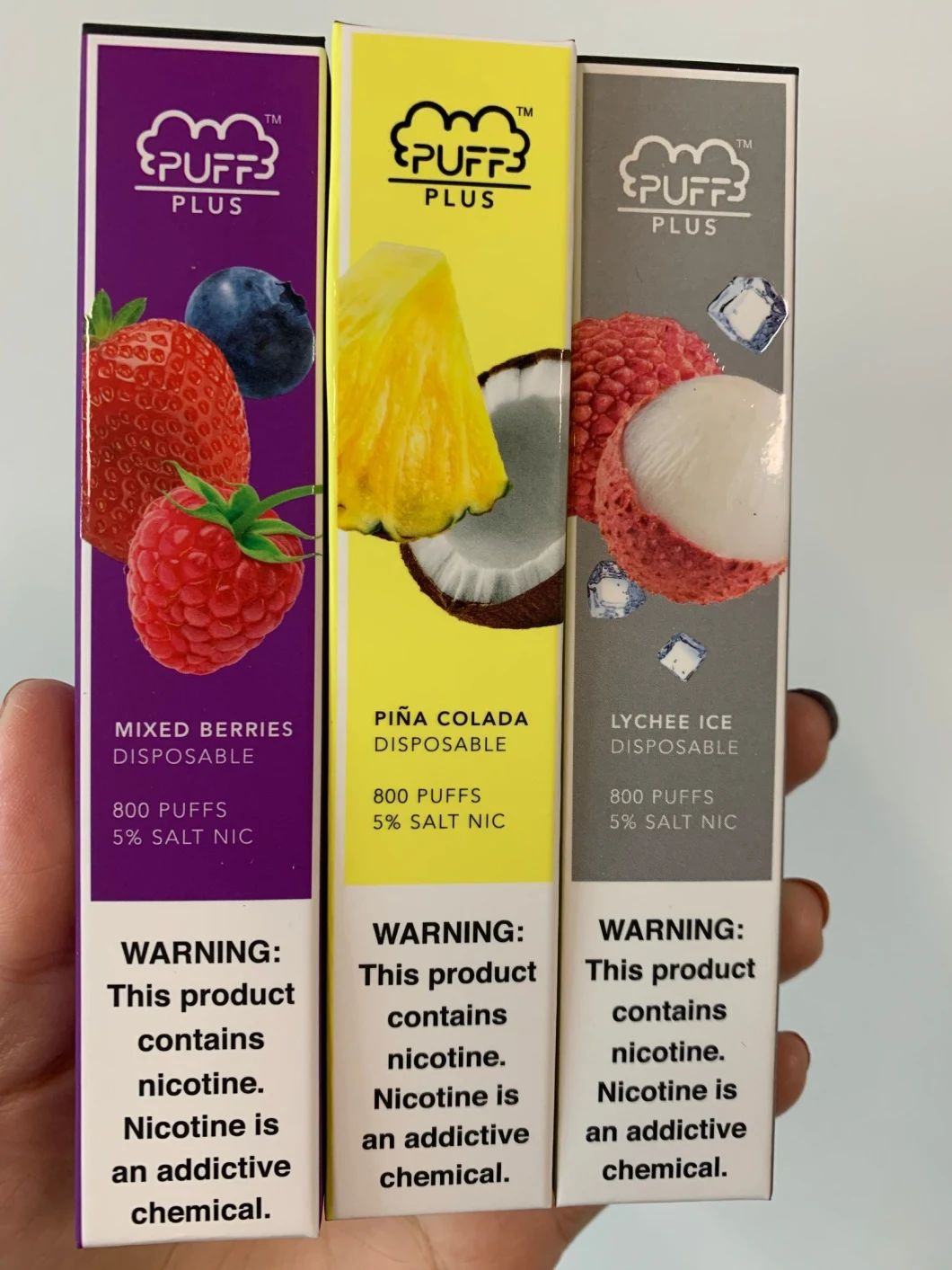E-Cigarette Disposable Vape Pen Puff Plus Vs Puff Bar