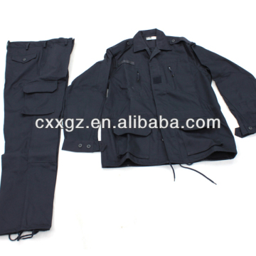 BDU Dark Blue Military Uniform