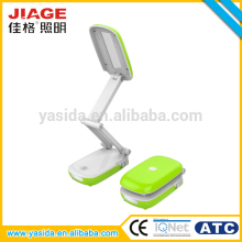 Durable plastic rechargeable foldable student studying reading light