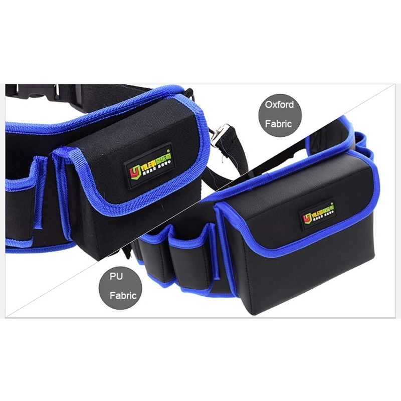 Waterproof Oxford Tool Waist Bag Heavy Duty Electrician Tool Bag Belt Electrician Tool Bag