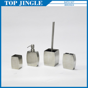 Rectangle Stainless Steel Bath Accessories Set Modern
