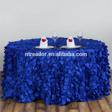 round petal tablecloth